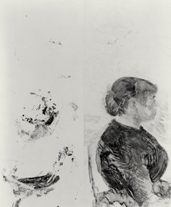 Tykkimies ja hänen vaimonsa, 1886 (monotypia) tekijältä Henri de Toulouse Lautrec